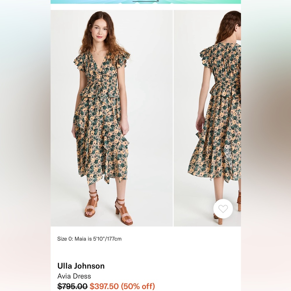 ULLA JOHNSON Avia dress